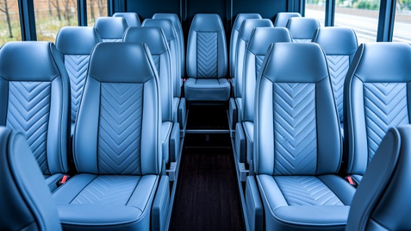 28 passenger minibus inside federal way