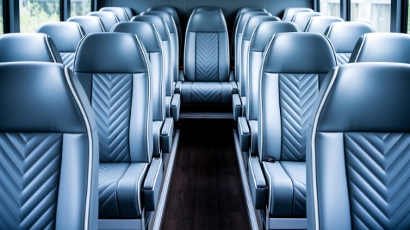 30 passenger minibus inside federal way