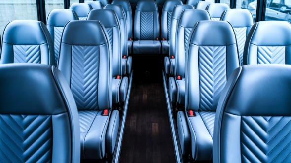 35 passenger minibus inside federal way