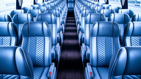 54 passenger charter bus interior federal way