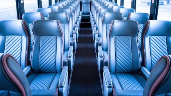 55 passenger charter bus interior federal way