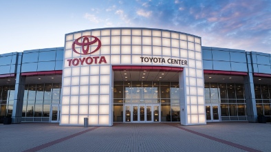 the toyota center